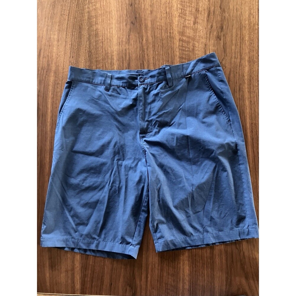 Travis Mathew Golf Shorts Mens Sz 36 Sports Performance Stretch 10” Heather Gray
